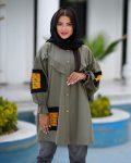 مدل مانتوجلوبسته دخترانه تابستانه