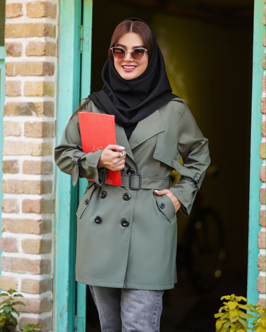 مدل مانتو ۶ دکمه دانشجویی پاییزه