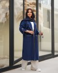 مانتو یقه انگلیسی بلند
