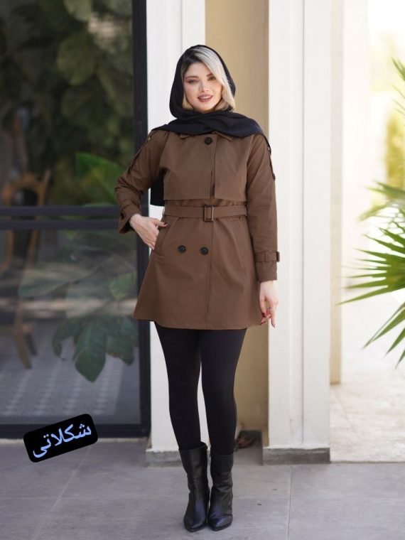 مانتو کتان جذاب پاییزه