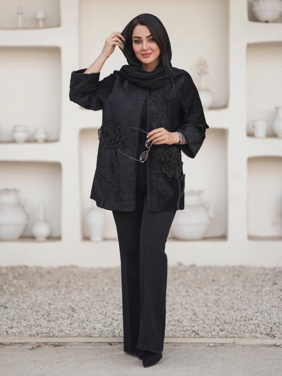 مانتو جذاب مخمل