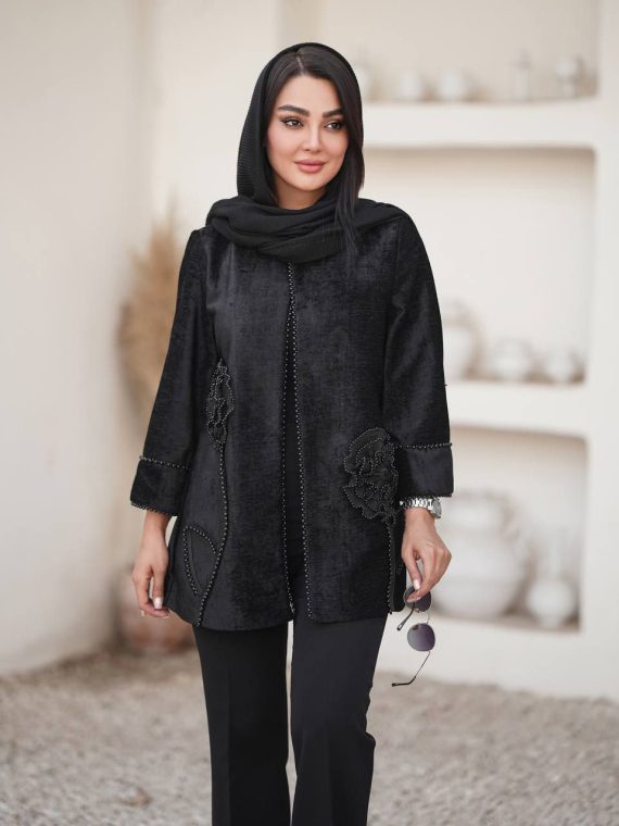 مانتو جذاب مخمل