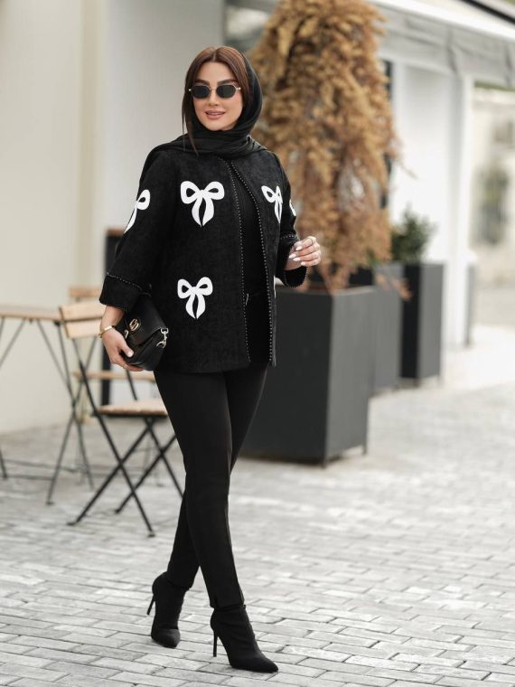 مانتو شیک کتی مخمل