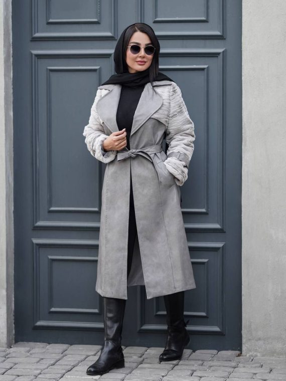 مانتو چرم مدل کوپر