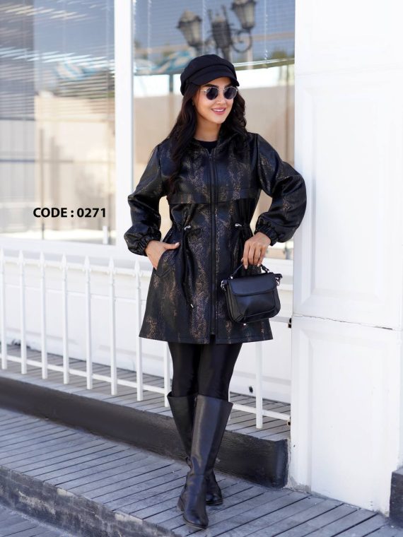 مدل مانتو چرمی ۱۴۰۴