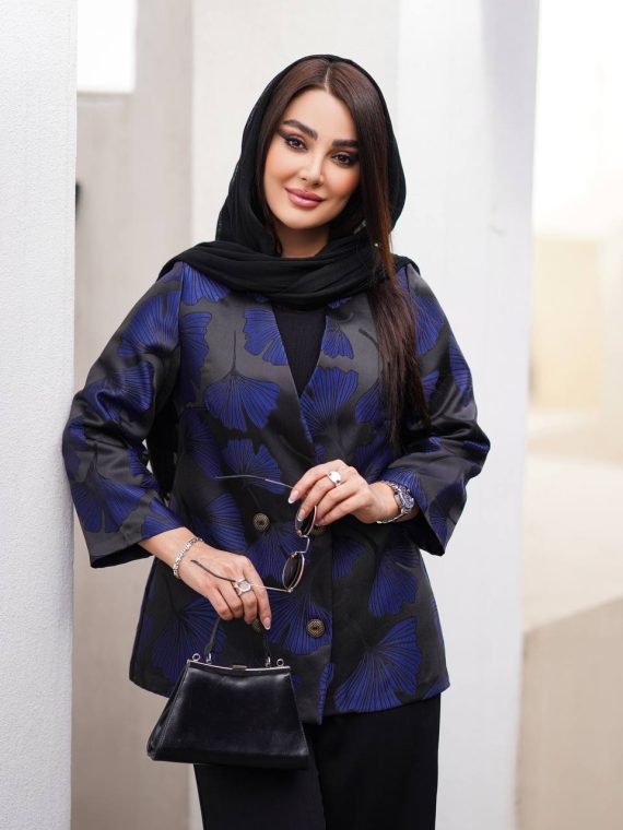 کت کوتاه ژاکارد مدل کژال